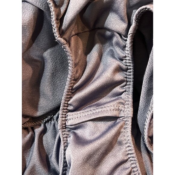 Nike Air Women's Dri-Fit Navy Running Shorts With Mesh Paneling & Elastic Waistb - Picture 4 of 6